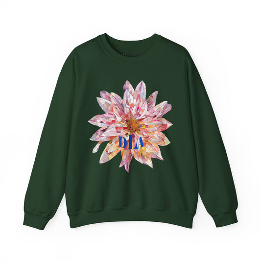 Personalized Dahlia Mosaic Monogram Sweatshirt - Chochogram